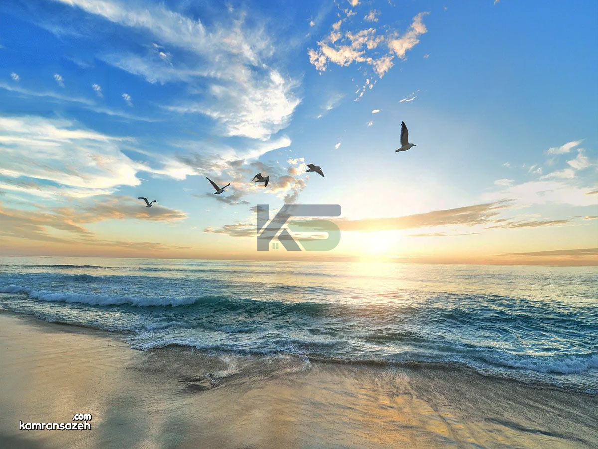 زیباکنار در چهار فصل، از آفتاب تابستان تا مه رؤیایی پاییز