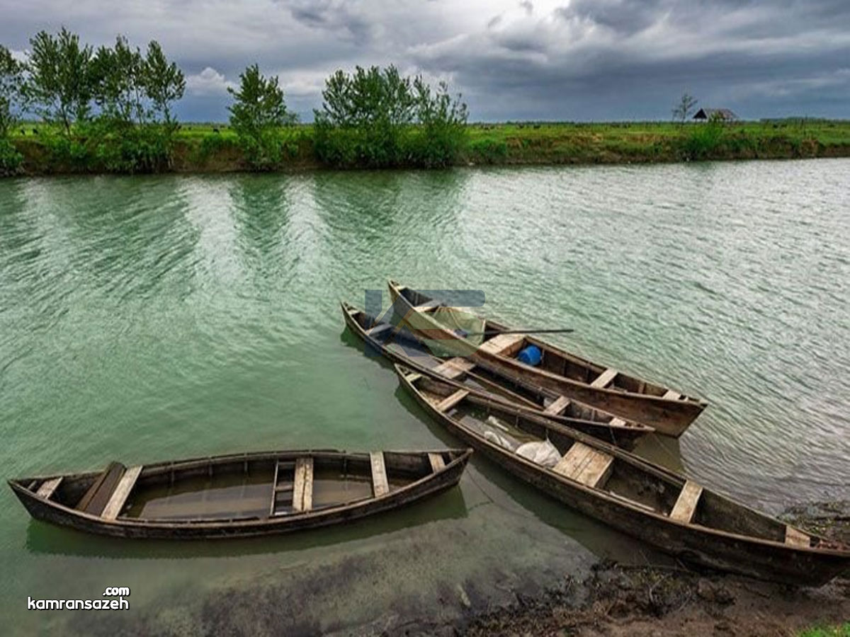 زیباکنار در تابستان